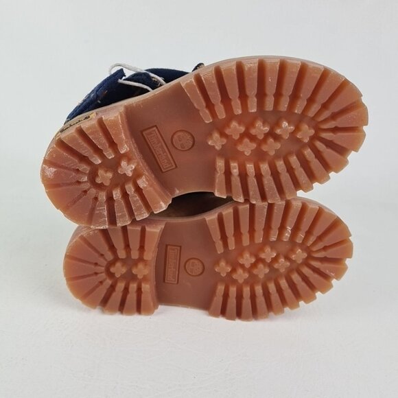 Timberland Roll Top Thrml TODDLER Boots Waterproof Wheat Leather - Picture 10 of 11